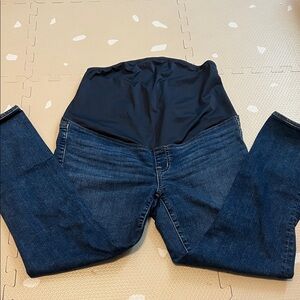 Madewell Dark Blue Maternity Jeggings